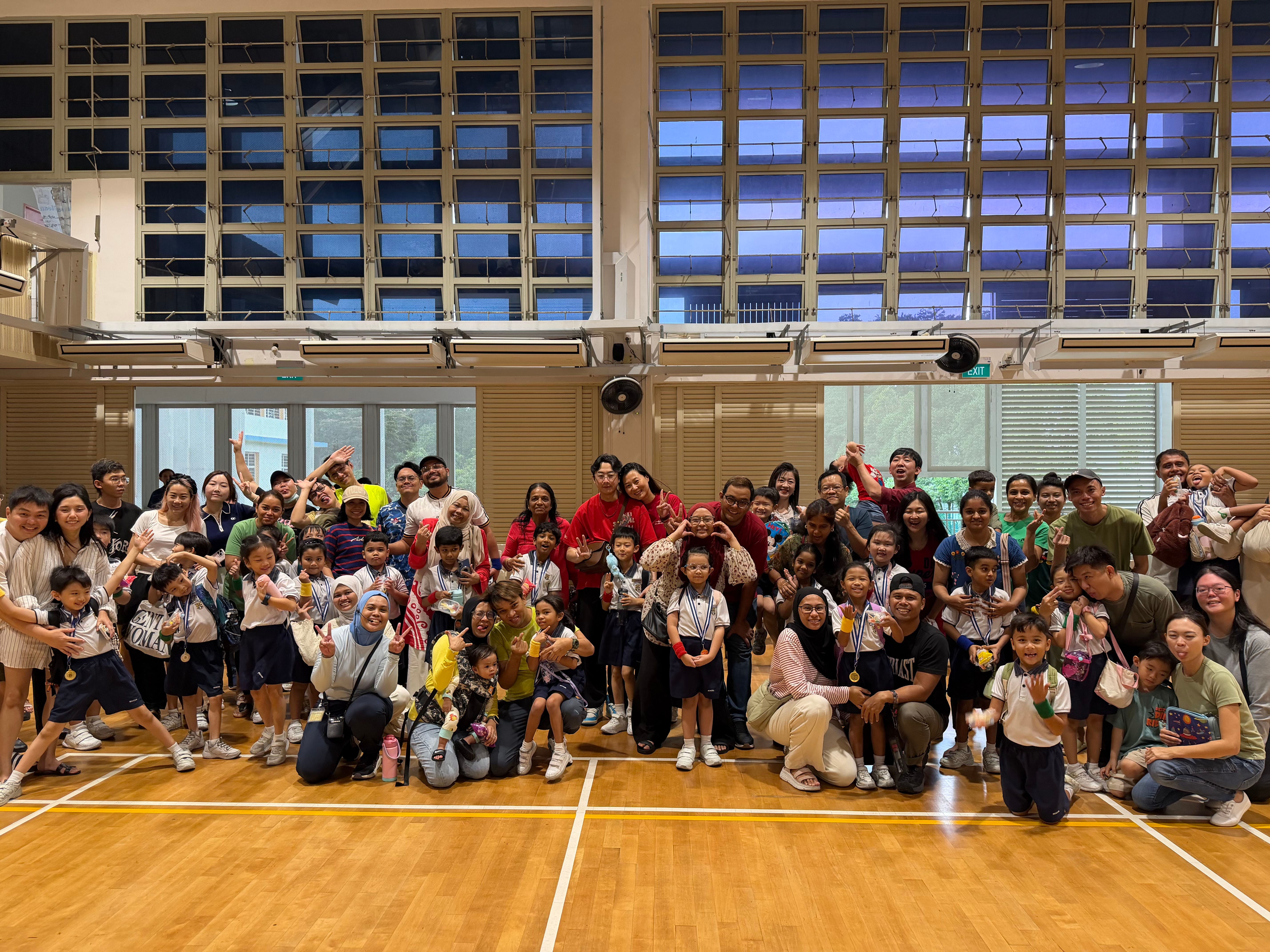 A joyful celebration with families, students and staff